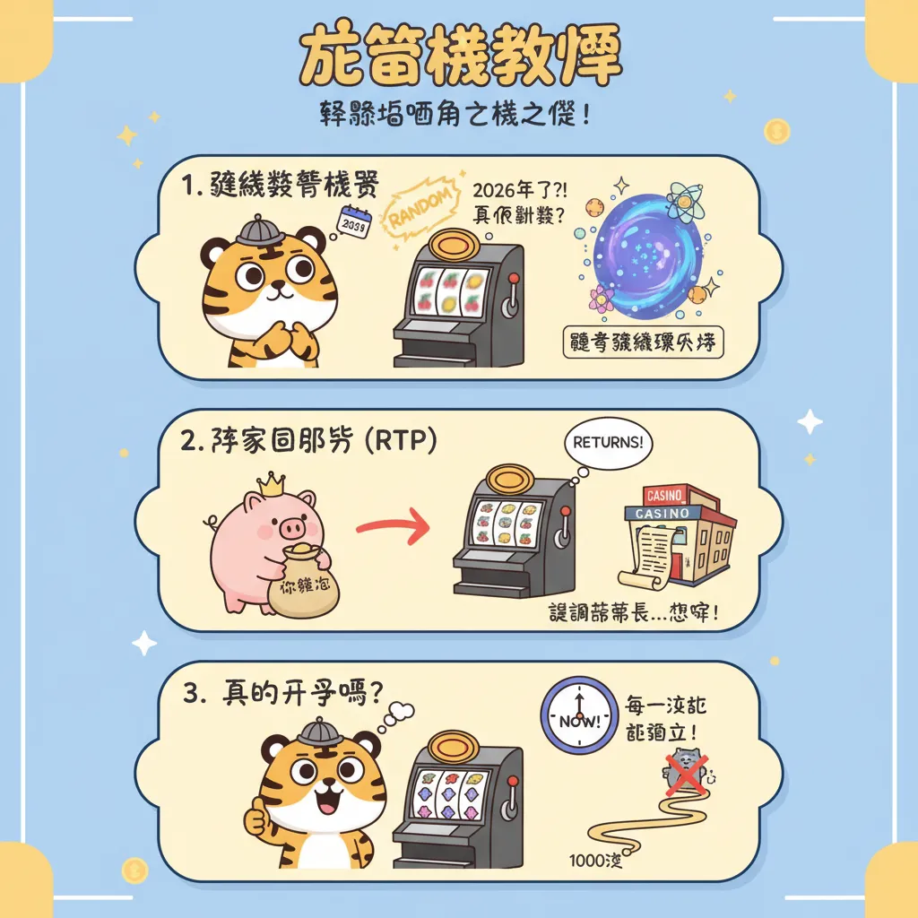 老虎機教學：搞懂隨機數生成與玩家回報率