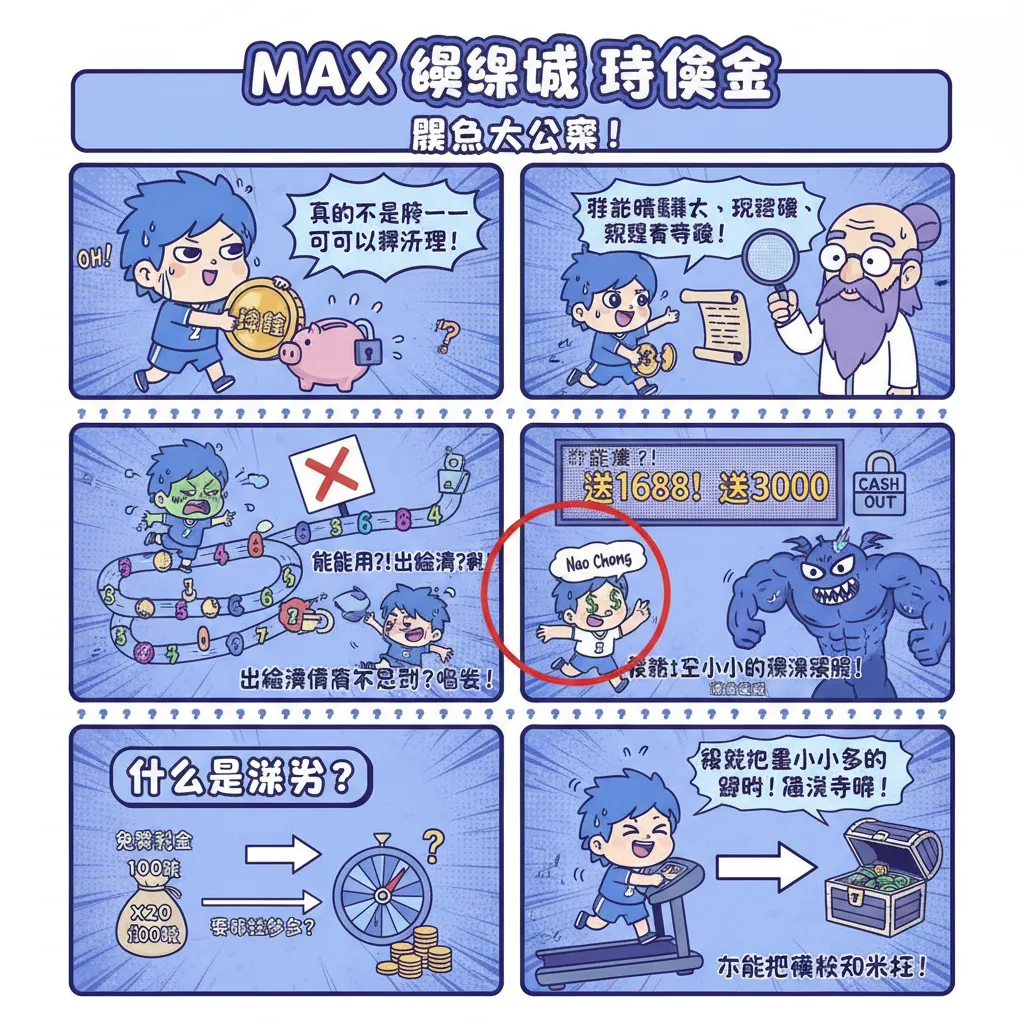 領取max娛樂城體驗金前，必看註冊優惠與流水要求規則