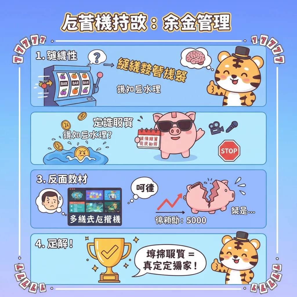資金管理策略：老虎機技巧與娛樂預算規劃實戰