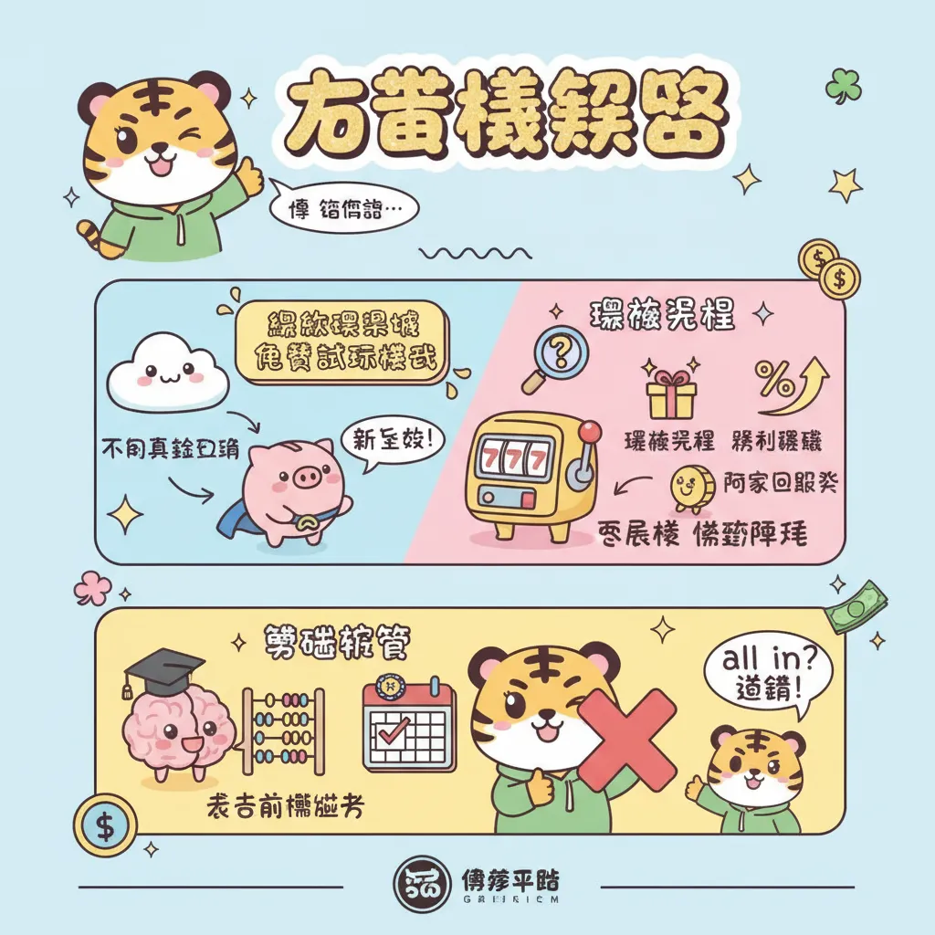 善用免費試玩與籌碼控管，優化你的老虎機攻略
